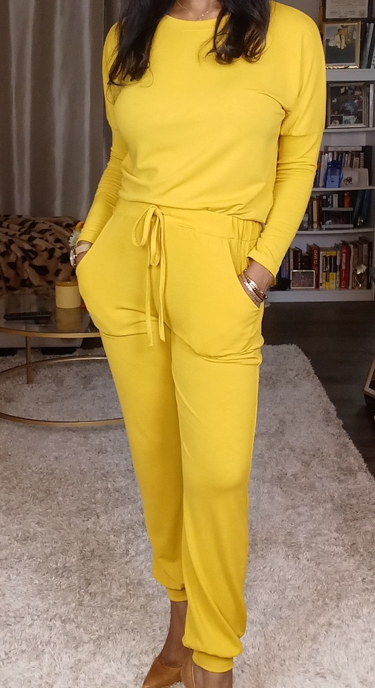 LDS Golden Leaf Pants Set